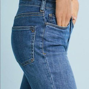 Anthropologie Pilcro High-Rise Ankle Denim Leggings size 29